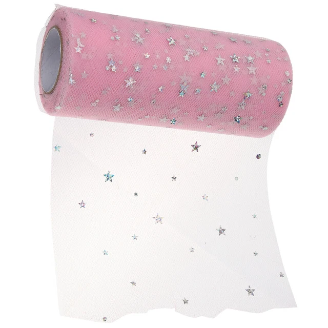 sparkling ribbon Haushalt Mehrzweck Party-Geschenk-Tüll Maschennetz Tüllband