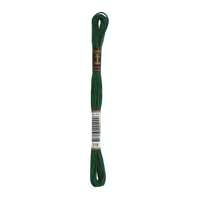Hilo de bordado de algodón hendido Anchor #00218