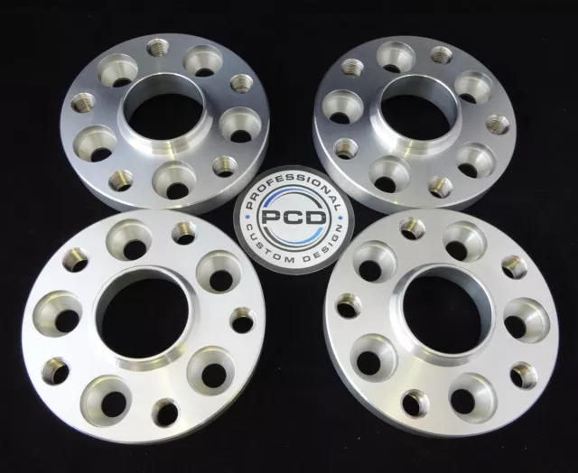 5x100 - 5x120 Hubcentric Adapters 20mm 57.1 - 72.5CB M14X1.5 UK MADE