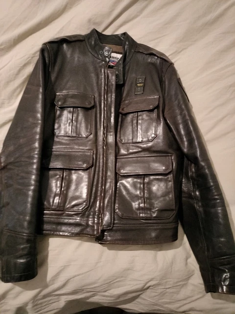 GIUBBOTTO BLAUER IN Pelle EUR 200 00 PicClick IT