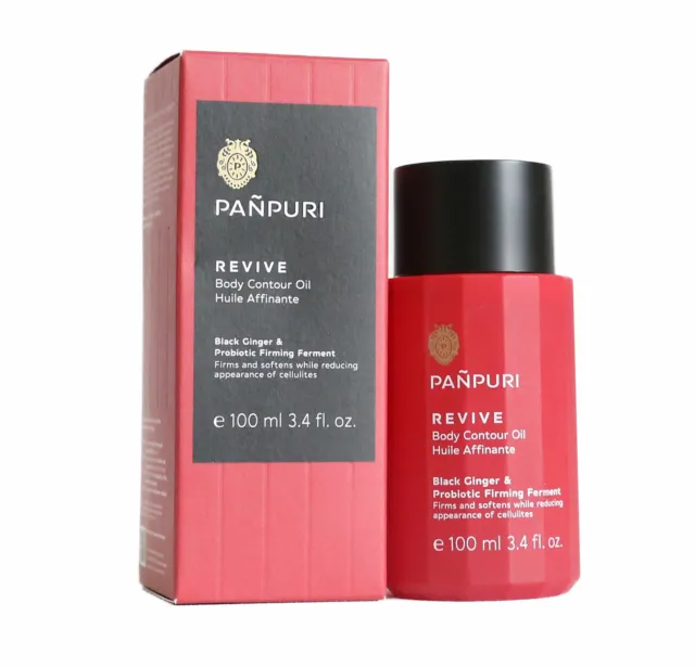 Panpuri Revive Black Ginger Body Contour Oil Firming Reducing Cellulites