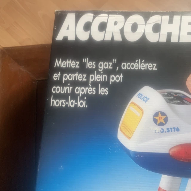 Vintage Tomy Moto Police  Accroche Toi 2