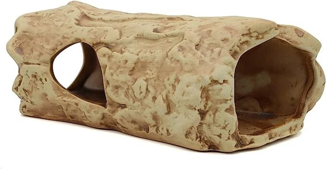 Aquarium Ceramic Cave Fish Tank Accessories Fish Toys Decor Hideout for Shrimp 2