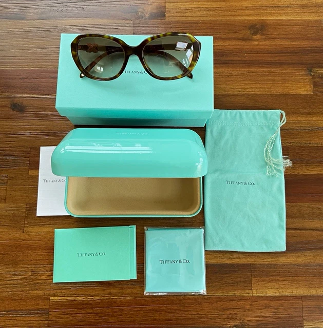 TIFFANY & CO. TF 4108-B 8002/3B Oversized Oval Tortoise Gradient