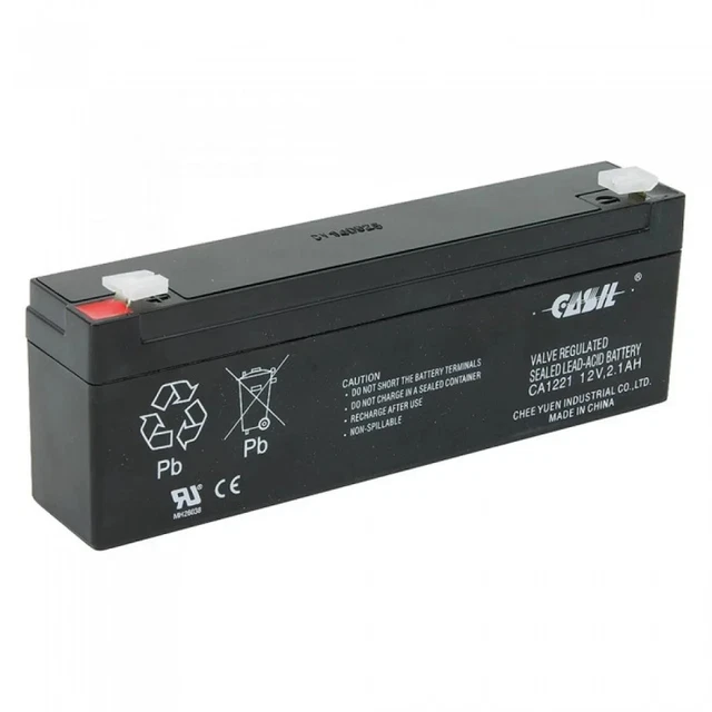 YUASA 12v 2.1ah (as 1.9ah & 2.3ah) Intruder Alarm Battery - Foto 13