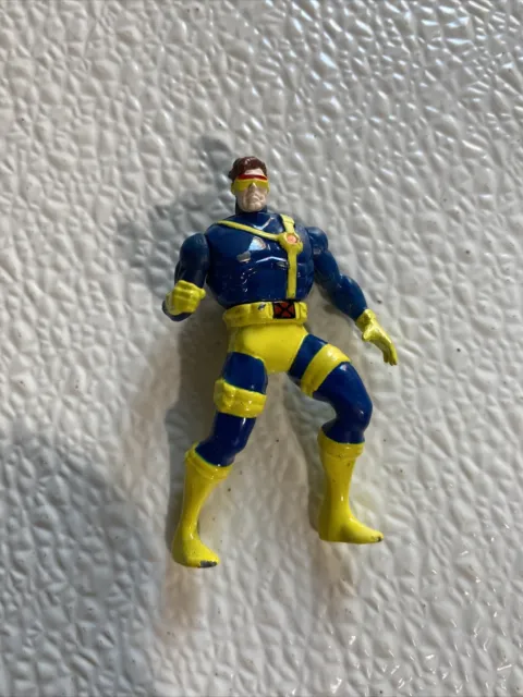 Vintage X-Men Steel Mutants Diecast CYCLOPS Action Figure 1994 Marvel
