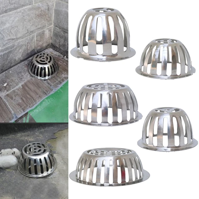 Copertura scarico in acciaio inox resistente alla ruggine ideale per balcone e tetto