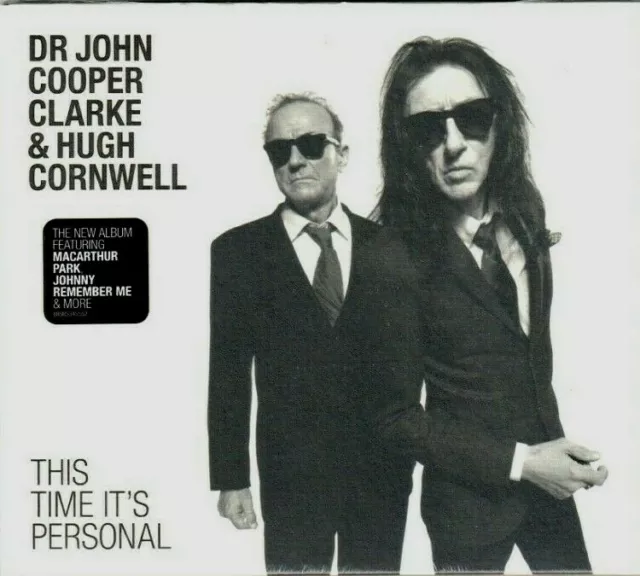 Dr. John Cooper Clarke and Hugh Cornwell - This Time It's Personal NEW SEALED CD
