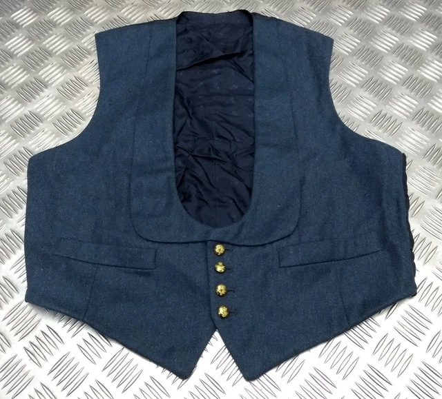 Veste Mess Vintage RAF No5 - Issue Officiers Royal Air Force - Occasion Avec Défauts