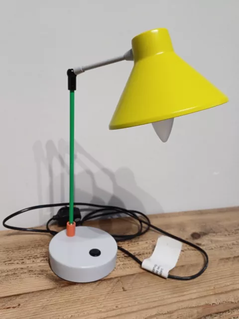 Habitat Bobby Multi-coloured adjustable Lamp Spot Lamp Light Retro Vintage Pop