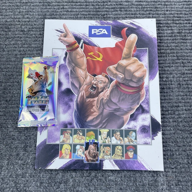 PSAマガジン　2025JUNE ストリートファイター2 PSA June 2025 Magazine Street Fighter 2 RYU Issue with Promo