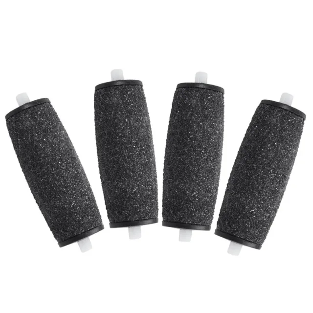 4Pcs/Lot Replacement Roller Heads For Velvet Smooth Electric Foot File Pedi P1W4