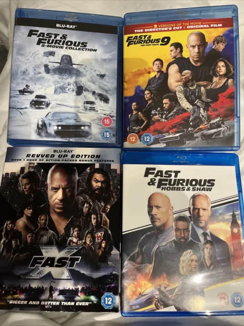 FAST & FURIOUS: 10-Movie Collection ( DVD, 2023, 10-Disc Set) $23.80 -  PicClick
