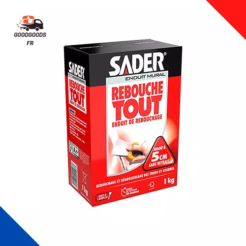 Sader Enduit Rebouche Tout - Poudre 1 KG