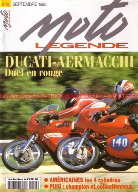 Moto Legende  50 Aermacchi 350 Ducati Scott 600 Henderson Cleveland Manufrance