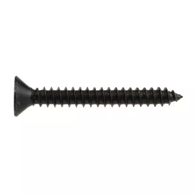 Countersunk Phillip Self Tapping 8g (4.2mm) Screw Tapper Black Zinc