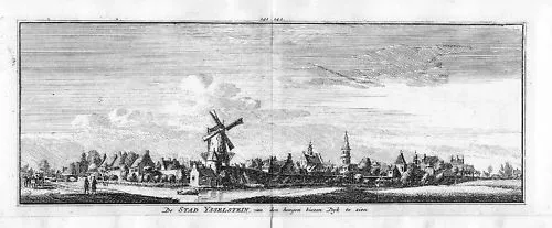 1750 - Ijsselstein Utrecht Holland Kupferstich engraving gravure