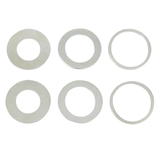 Set 6 pz anello motosega circolare per lama circolare lama riduzione anello di conversione