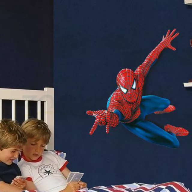 Spiderman Wandtattoo Wanddeko Wandaufkleber Aufkleber Wand Sticker Marvel Hulk