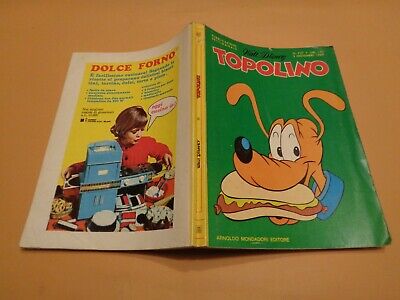 Topolino N° 727 Originale Mondadori Disney Ottimo 1969 Bollini+Cedola+Catalogo