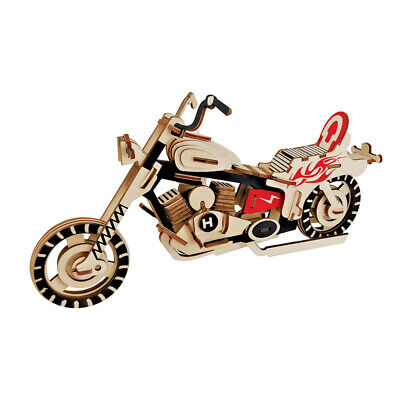 1 pezzi 3d puzzle board pratica Halley Moto per Bambini Adulti Bambini 