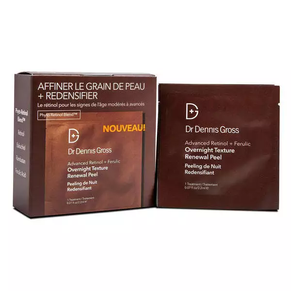 Dr. Dennis Gross Advanced Retinol + Ferulic Overnight Texture Renewal 16 pack