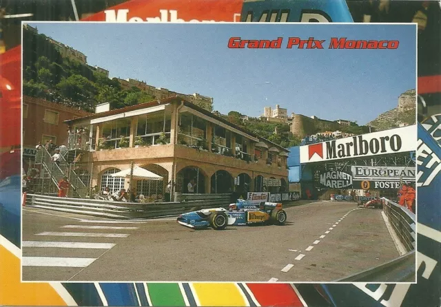 Rare / Carte Postale - Formule 1 : Grand Prix De Monaco F1 Marlboro / Postcard