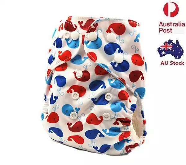 Modern Baby Cloth Nappy Nappies Diaper Diapers Covers Reusable Washable MCN D266