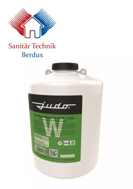JUDO Minerallösung für Härtegrad 1+2 JUL-W, 3 Liter Behälter