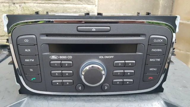 Ford Car Autoradio Radio Lecteur CD 6000CD 6000 CD Focus C Max S