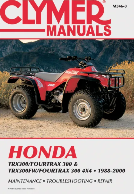 Honda TRX300 1988-2000 Clymer shop service repair manual Haynes book