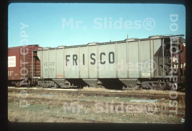 Duplicate Slide Freight SLSF Frisco Covered Hopper 82172