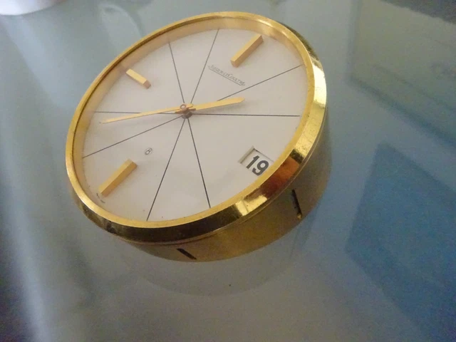 Jaeger -Lecoultre rare pendule de bureau- Baojin-1960s