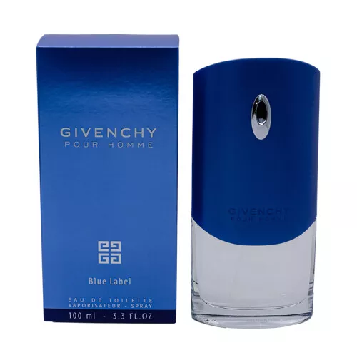 Givenchy Pour Homme Blue Label 3.3 / 3.4 oz Cologne for Men New In Box