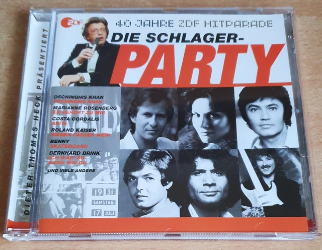 HITPARADE IM ZDF: 40 Jahre Die Schlager-Party (Sony, 2009).. [CD ...