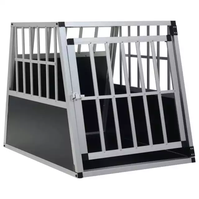 Dog Cage with Single Door 65x91x69.5 cm