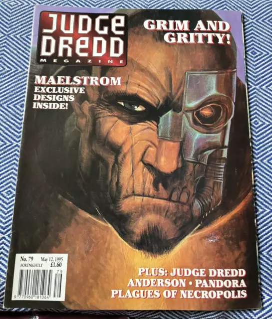 Judge Dredd Megazine Issue #79 May 1995 Maelstrom