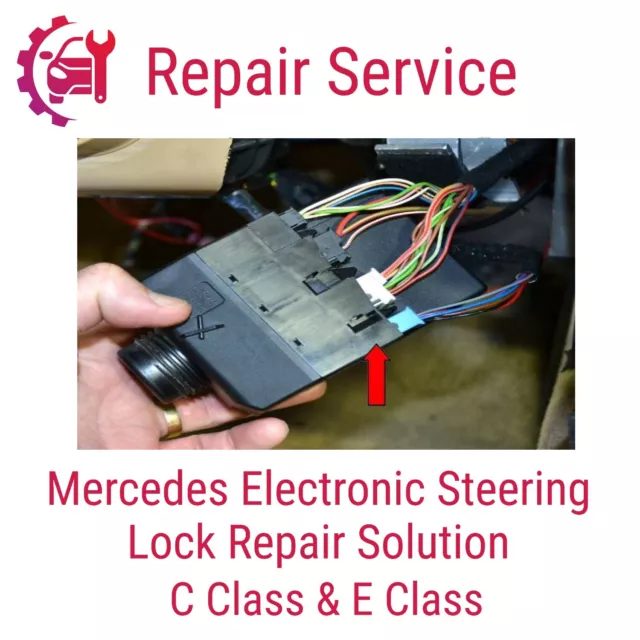 Mercedes EIS ESL ESL Repair Service Emulator C E Class Electronic Steering Lock 3