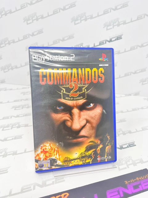 Commandos 2: Men of Courage PS2 PlayStation 2 PAL/UK Eidos completo