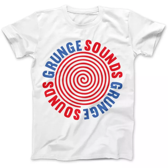Sounds As Worn By Kurt Cobain T-Shirt 100% Premium Cotton Nirvana Grunge