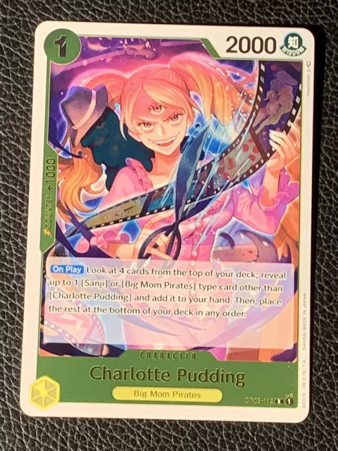 ONE PIECE Card Game OP03-106 C Charlotte Opera (Rank A)