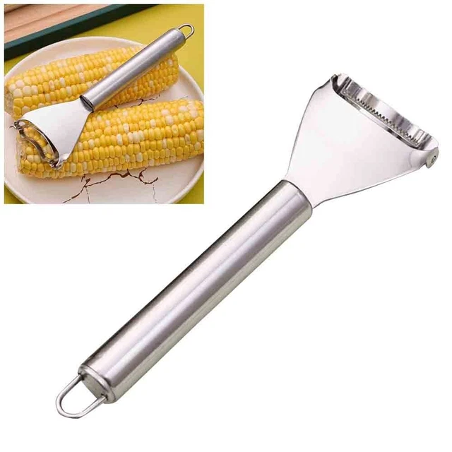 Práctico ensamblaje Corncob amoladora cortador pelador accesorio