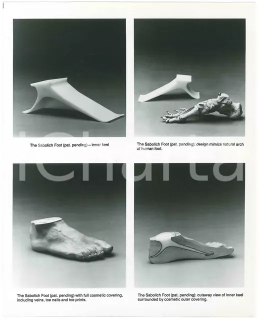 1985 ca OKLAHOMA CITY The Sabolich Foot - Prosthetics - Photo 20x25 cm (1)