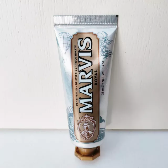 Marvis Royal Toothpaste, 25ml, Travel Size, Brand New Sealed!