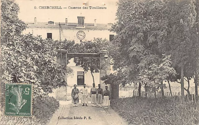 Algérie - CHERCHELL - Caserne des Tirailleurs