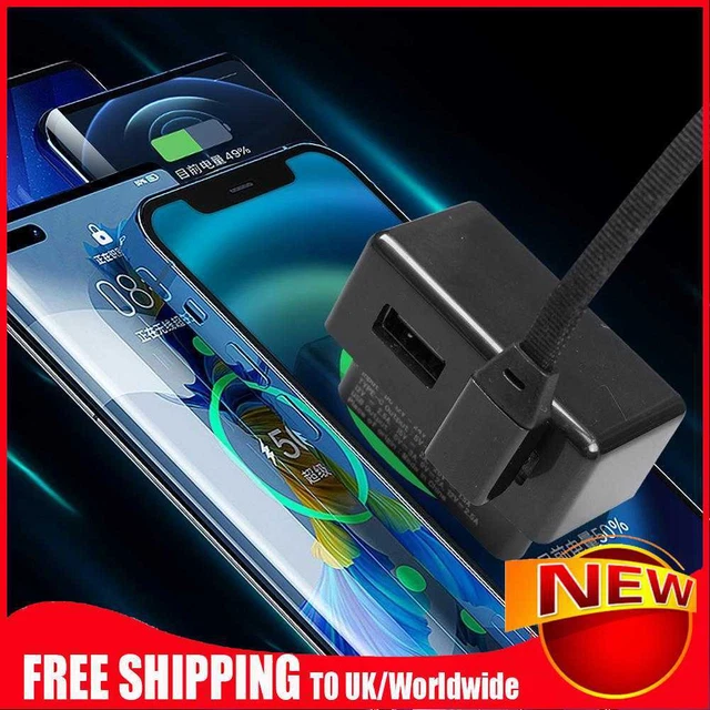 Caricabatterie OBD Doppia Porta per Tesla Model 3/Y/X Auto Ricarica Rapida Auto Accessori