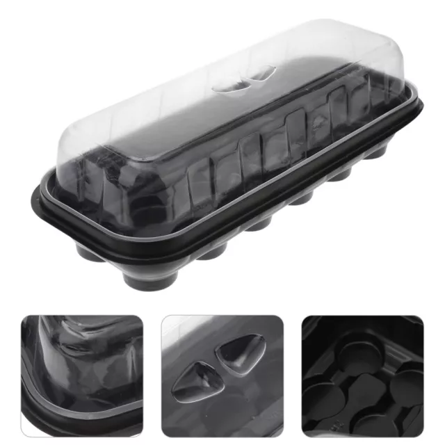 4 Sets Plant Germination Tray Growing Trays Garden Planting Tray