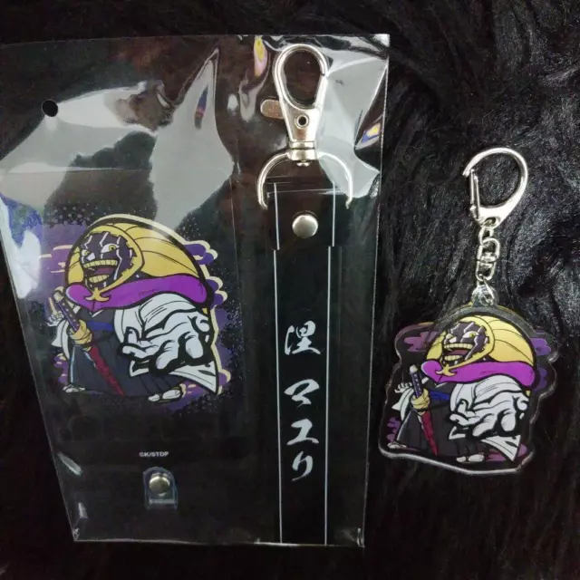 BLEACH Goods Strap Acryl Keychain Strap Mayuri Kurotsuchi Set Lot of 2