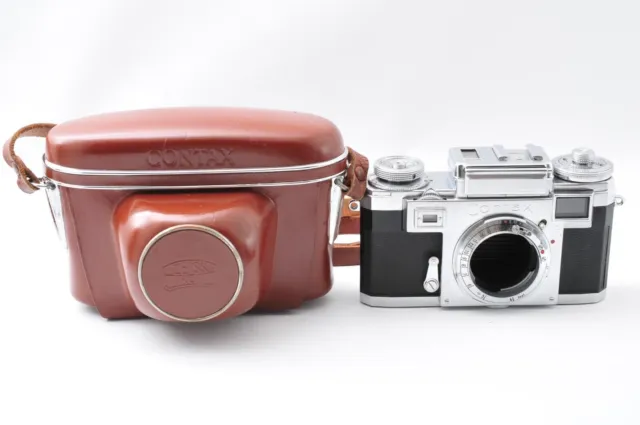 „Fast neuwertig“: Contax Zeiss Ikon IIIa Rangefinder 35Filmkamera aus Japan