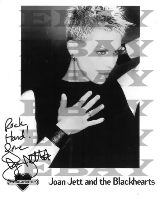 Joan Jett  Autographed signed 8x10 Photo Reprint